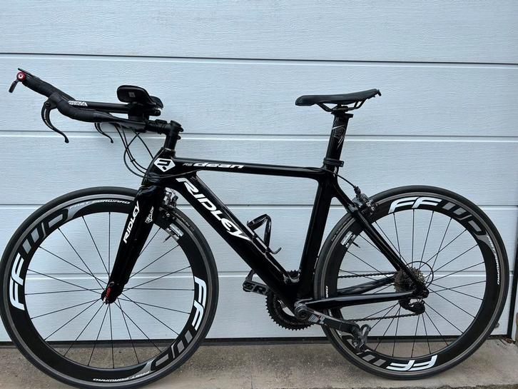 Tijdritfiets Ridley RS Dean zwart maat S, Fietsen en Brommers, Fietsen | Racefietsen, Zo goed als nieuw, Heren, Overige merken