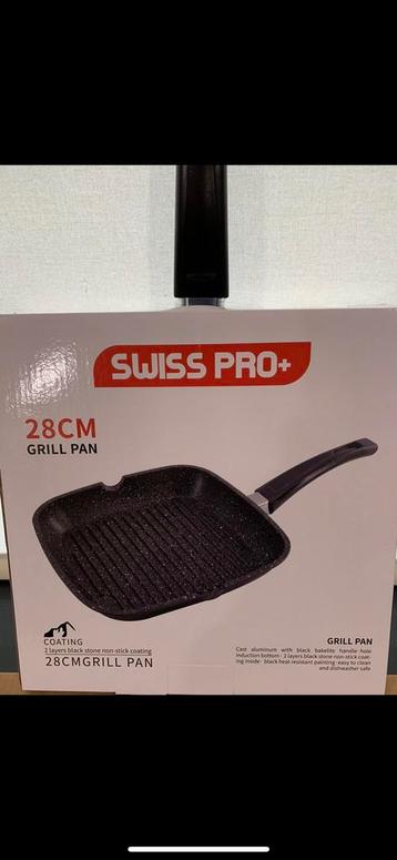 Partijhandel 20 x grillpan 28cm goedkoop partij handel beschikbaar voor biedingen