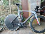 Zannata tijdrit / triathlon fiets, Overige merken, Carbon, Ophalen of Verzenden, Zo goed als nieuw