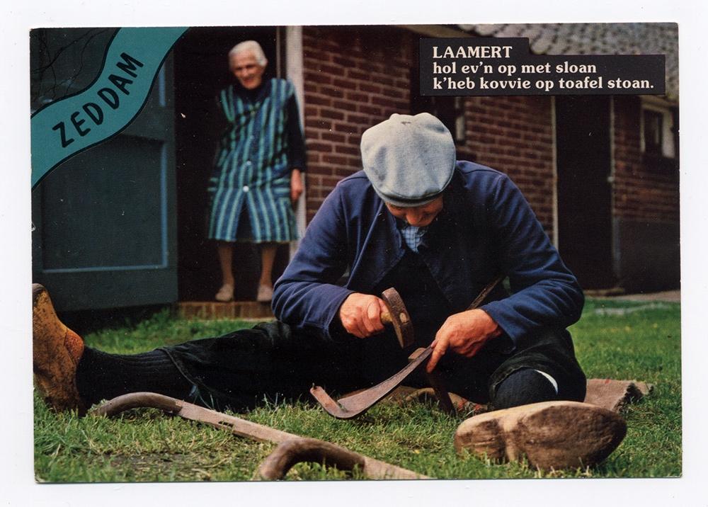 Zeddam - Laamert hol ev'n op met sloan - boer boerin dialect, Verzamelen, Ophalen of Verzenden, 1980 tot heden, Gelopen, Ambachten of Beroep