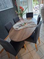 Ikea Henriksdal nette stoelen 5 stuks., Huis en Inrichting, Stoelen, Ophalen, Gebruikt, Grijs, Vijf, Zes of meer stoelen