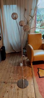Lamp staandelamp met bollen, Huis en Inrichting, Lampen | Vloerlampen, Ophalen, Gebruikt, Metaal, 150 tot 200 cm