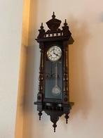Antieke donker houten opwindbare klok, Antiek en Kunst, Antiek | Klokken, Ophalen