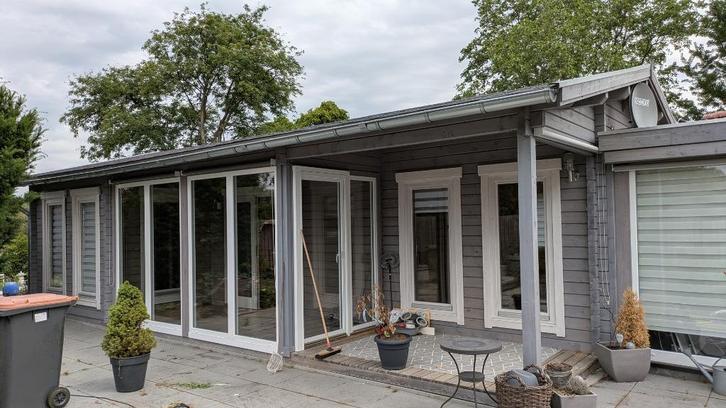 Tuinhuis | tiny house | Gelderland, Tuin en Terras, Tuinhuizen, Zo goed als nieuw, Blokhut, Hout, 500 cm of meer, 400 cm of meer