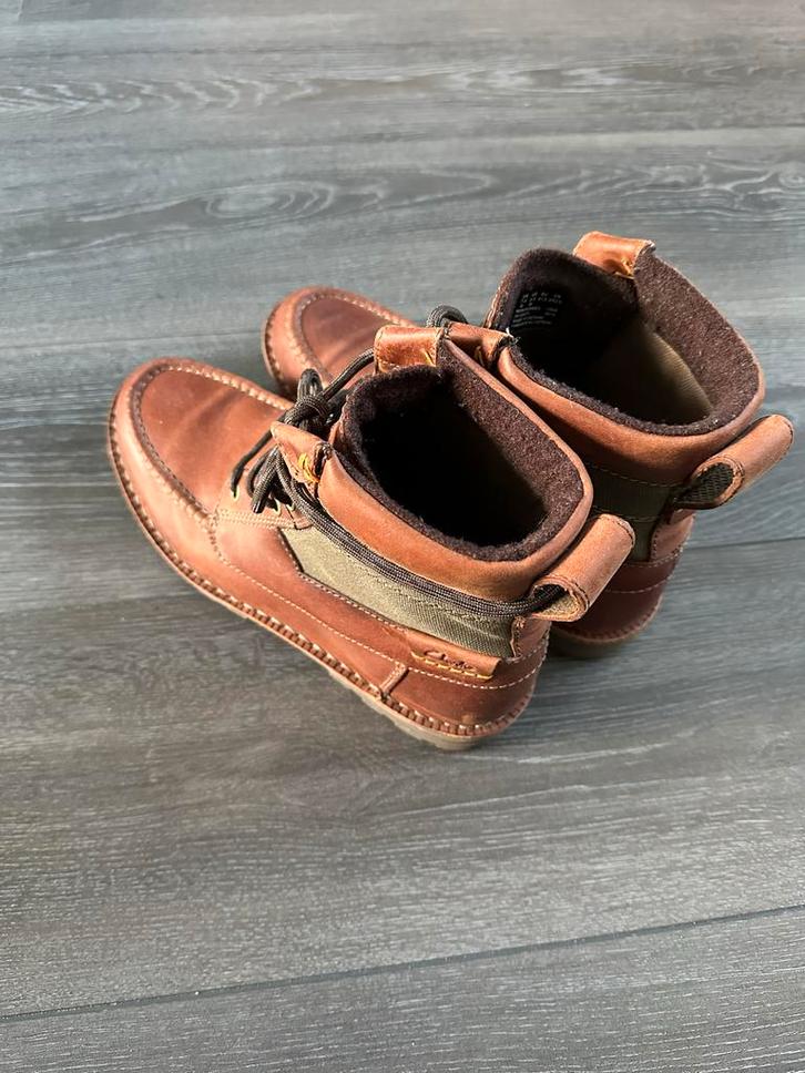 Clarks Sawtel Leren Heren Schoenen EU42 - Weinig Gedragen, Kleding | Heren, Schoenen, Zo goed als nieuw, Veterschoenen, Bruin
