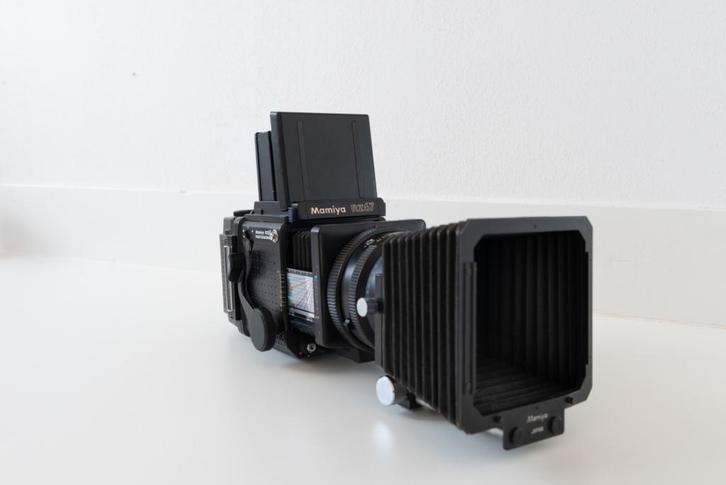 Mamiya RZ67 Pro + Mamiya Sekor Z 110mm f/2.8 + Compendium, Audio, Tv en Foto, Fotocamera's Analoog, Zo goed als nieuw, Spiegelreflex