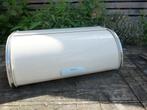 Vintage beige Brabantia broodtrommel, Ophalen of Verzenden, Gebruikt