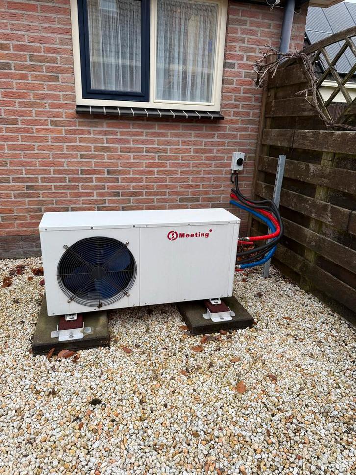 7KW Meeting Warmtepomp + 180L Buffervat, Doe-het-zelf en Verbouw, Verwarming en Radiatoren, Gebruikt, Overige typen, 800 watt of meer