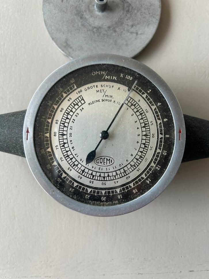 Vintage Toerenteller Meter - Compleet & Werkend, Antiek en Kunst, Antiek | Gereedschap en Instrumenten, Ophalen