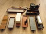 LGB lokomotief en partij Märklin wagonnen, Hobby en Vrije tijd, Modeltreinen | Overige schalen, Gebruikt, Gelijkstroom, Rails