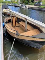 Stalen motorboot, Watersport en Boten, Motorboten en Motorjachten, Ophalen, Gebruikt, Staal, Minder dan 10 pk
