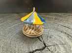 Zilveren miniatuur draaimolen, Ophalen of Verzenden