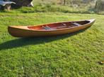 Houten Canadese Kano, Watersport en Boten, Kano's, Ophalen, Gebruikt, Met peddels, Twee personen