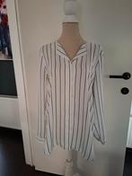 Vila blouse in wit/zwarte lijnen maat m/40, Ophalen of Verzenden, Zo goed als nieuw, Maat 38/40 (M), Wit