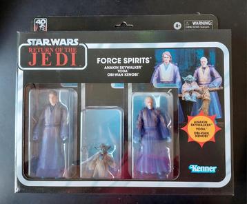 Force Spirits ( Obi-wan Kenobi Anakin Skywalker Yoda) 6"  beschikbaar voor biedingen