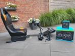 Game / Race stoel met Logitech pedalen,stuur en shifter, Spelcomputers en Games, Ophalen