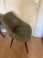 4 Eetkamer stoelen, merk MX sofa,  kleur magic olive, Ophalen, Overige materialen, Overige kleuren, Zo goed als nieuw