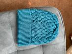 Wolle muts, kleur petrol., Kleding | Dames, Aran, Ophalen of Verzenden, Nieuw, Muts