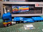WSI Models Zandbergen Scania Truck met Dieplader, Ophalen of Verzenden, Nieuw, Overige merken