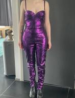 Originele Dundas paarse sequens jumpsuit maat 36/38, Paars, Ophalen of Verzenden, Zo goed als nieuw, Dundas
