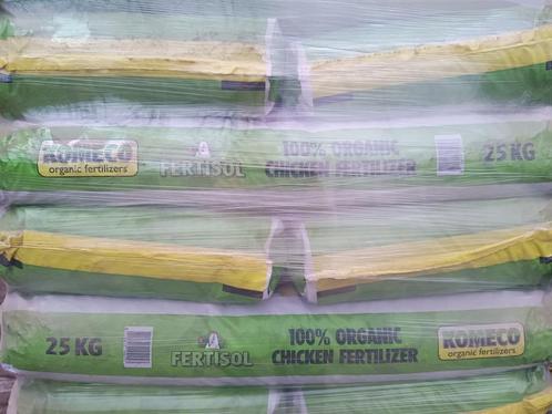 Organische mestkorrel VOLLE PALLET AKTIE (1 pallet = 39 zak), Tuin en Terras, Planten | Tuinplanten, Eenjarig, Groenteplanten