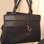 Schoudertas ( zwart, Zwart, Zo goed als nieuw, Leer, Ophalen