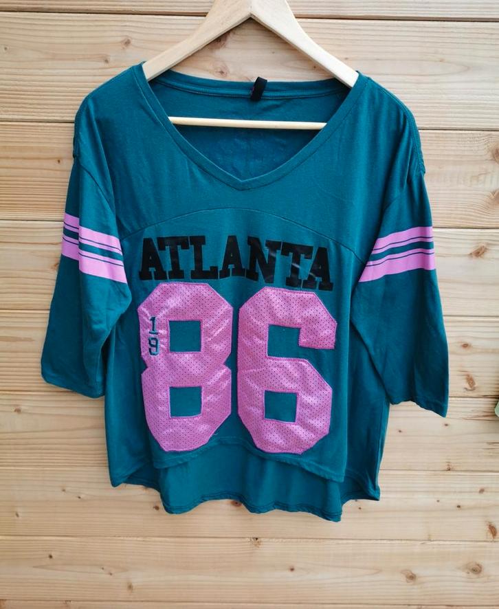 Ann Christine top mt. S, Kleding | Dames, Tops, Nieuw, Maat 36 (S), Groen, Lange mouw, Verzenden