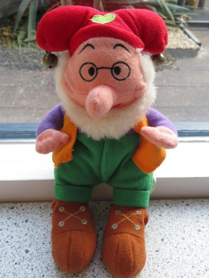 Kabouter Plop merk Nicotoy belletjes aan de muts, Kinderen en Baby's, Speelgoed | Knuffels en Pluche, Gebruikt, Overige typen