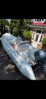 Nette Zodiac Yachtline 100pk Yamaha Kanteltrailer Teak afdek, Ophalen of Verzenden, Benzine, Minder dan 70 pk, Overige materialen