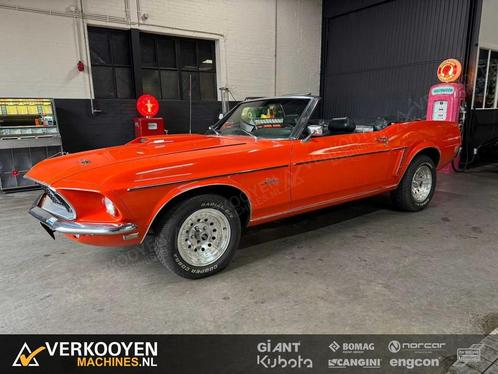 1968 Ford Mustang Cabriolet Oldtimer DV1253, Auto's, Oldtimers, Bedrijf, Te koop, Open dak, Ford, Benzine, Cabriolet, Automaat