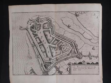 3 / Geertrudan Sint Geertruidenberg -  Gravure uit 1609 beschikbaar voor biedingen