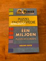 Gratis puzzelwoordenboek, Hobby en Vrije tijd, Denksport en Puzzels, Ophalen of Verzenden, 500 t/m 1500 stukjes, Zo goed als nieuw