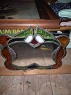 Antiek glas in lood spiegel, Slang, 0 tot 2 jaar