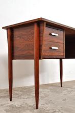 Mid century palissander bureau vintage jaren 50, Ophalen of Verzenden, Gebruikt