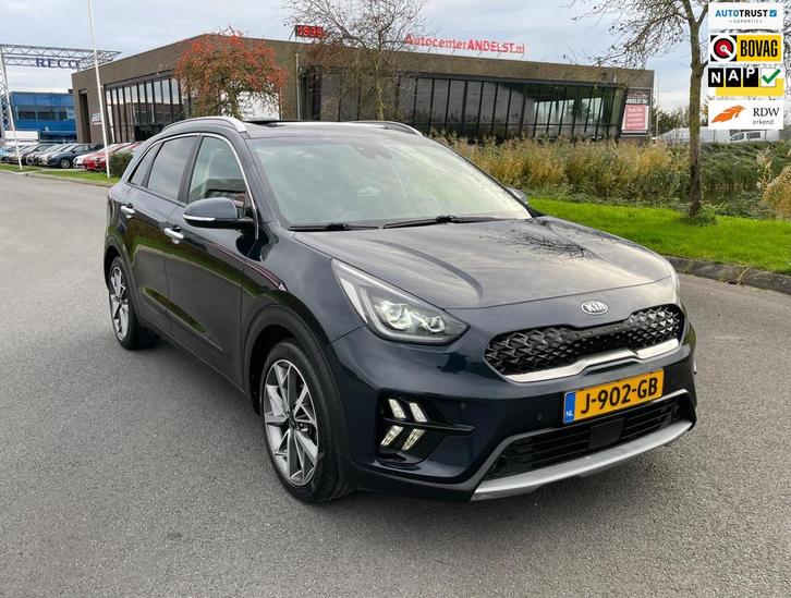 Kia Niro 1.6 GDi Hybrid ExecutiveLine, Open dak, Leder, Stoe, Auto's, Kia, Bedrijf, Te koop, Niro, ABS, Achteruitrijcamera, Adaptive Cruise Control