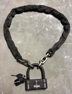 Zwaar ketting + beugel slot + 2 sleutels + ART 3 - 150cm, Ophalen of Verzenden, Zo goed als nieuw