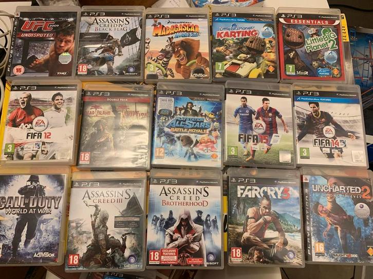 Playstation 3 Games - Collectie, Spelcomputers en Games, Games | Sony PlayStation 3, Gebruikt, Ophalen of Verzenden