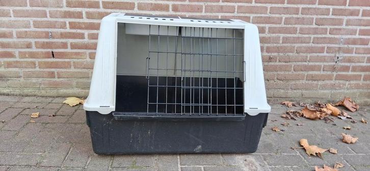 Bench/vervoerskennel voor hond Ferplast, Dieren en Toebehoren, Hondenhokken, Zo goed als nieuw, Minder dan 65 cm, Ophalen