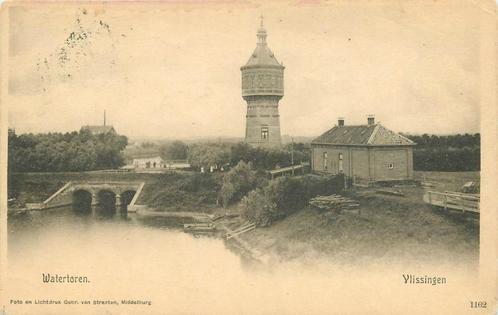 (386-276-037) Vlissingen Watertoren, Verzamelen, Ansichtkaarten | Nederland, Zeeland, Verzenden