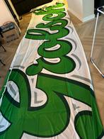 Grote Grolsch vlag - 8x2 meter, Verzamelen, Ophalen of Verzenden, Nieuw, Reclamebord, Plaat of Schild, Grolsch