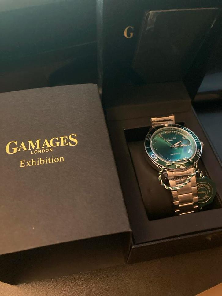 Gamages London Exhibition Polshorloge - Nieuwstaat, Sieraden, Tassen en Uiterlijk, Horloges | Heren, Zo goed als nieuw, Polshorloge