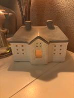 Rivièra Maison Waxinelicht Huisje, Overige materialen, Wit, Ophalen of Verzenden, Zo goed als nieuw