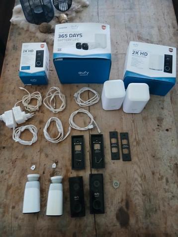 Compleet Eufy beveiligingssysteem - 2x deurbel, 2x camera beschikbaar voor biedingen