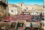Marokko- -Fes, les Teinturiers., Verzamelen, Ansichtkaarten | Buitenland, Verzenden, 1980 tot heden, Ongelopen, Buiten Europa