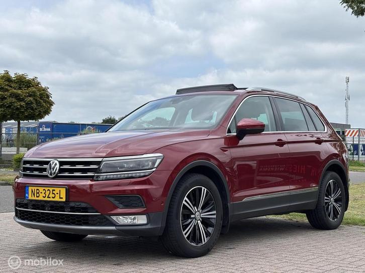 Volkswagen Tiguan 1.4 TSI ACT Highline acc pano digitale das, Auto's, Volkswagen, Bedrijf, Te koop, Tiguan, 360° camera, ABS, Achteruitrijcamera