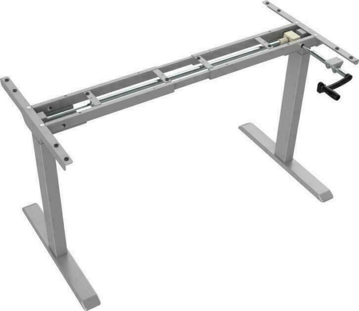 Slinger verstelbaar zit-sta hoog-laag frame – grijs, Huis en Inrichting, Bureaus, Ophalen of Verzenden