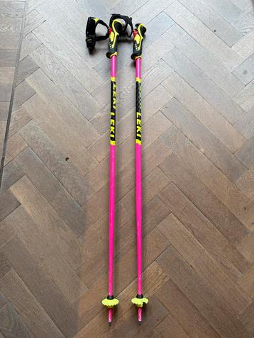 LEKI WCR Lite SI 3D Pink Skitstokken - Zeer Goede Staat beschikbaar voor biedingen