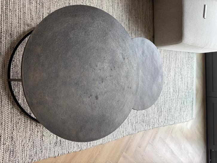 Salontafel, Huis en Inrichting, Tafels | Salontafels, Zo goed als nieuw, Minder dan 50 cm, 50 tot 100 cm, 50 tot 100 cm, Rond