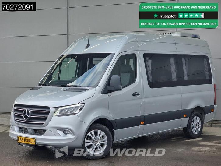 Mercedes Sprinter 319 CDI Automaat VIP Personenvervoer Taxi, Auto's, Bestelauto's, Bedrijf, Te koop, Achteruitrijcamera, Airconditioning