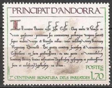 Spaans Andorra No.294 XXX. ADV. no.73 S. beschikbaar voor biedingen
